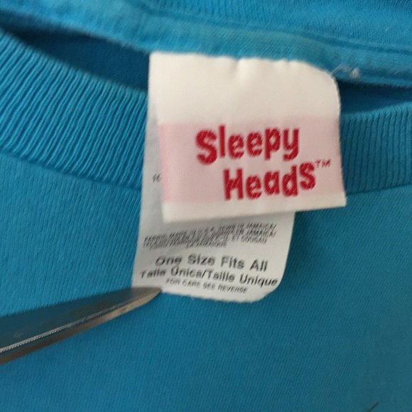 VINTAGE Tweety Shirt Dress 90s 1993 Oversized Blue - Picture 5 of 9